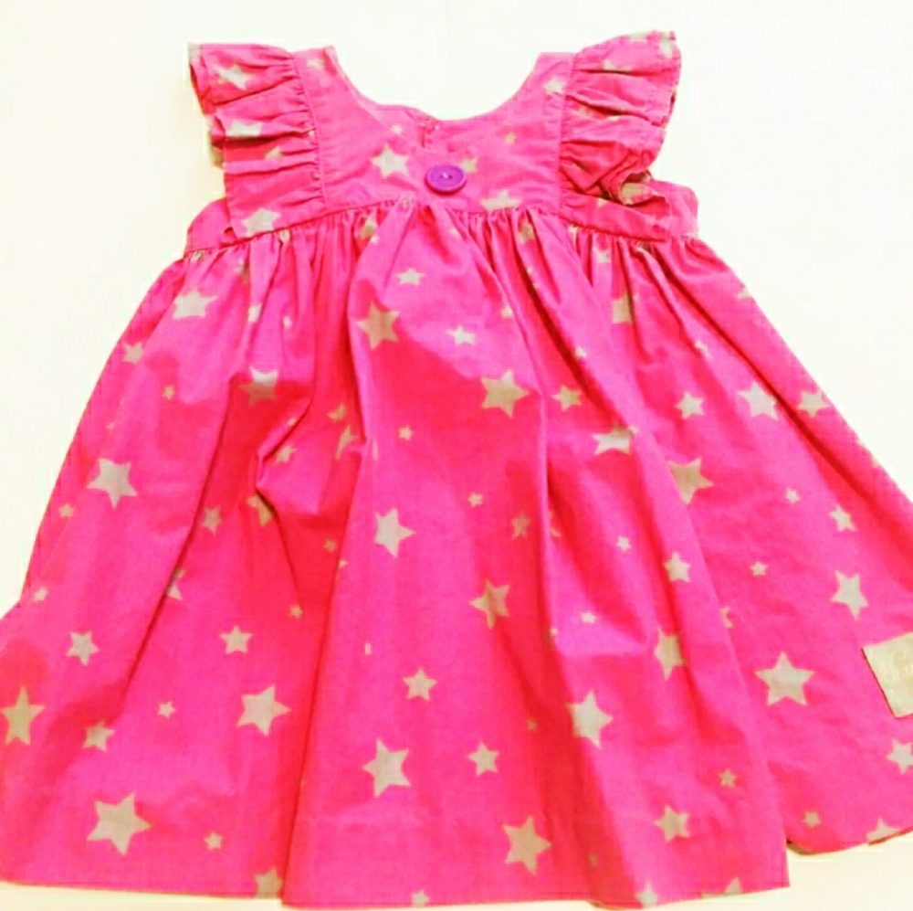 Eleanor Rose Star Dress July 4th Dress 18M